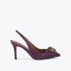 Kurt Geiger Belgravia High Sling Back Heel - Pink Combination