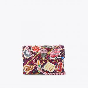 Kurt Geiger Mini London Kensington Bag - Pink Combination