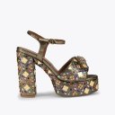 Kurt Geiger Kensington Platform Heel - GOLD COMBINATION