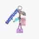 Kurt Geiger Eagle Mix Keyring Charm - Blue Other