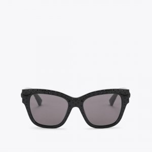 Kurt Geiger Shoreditch Square Sunglasses - Black