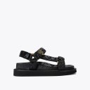 Kurt Geiger Orson Velcro Sandal - Black