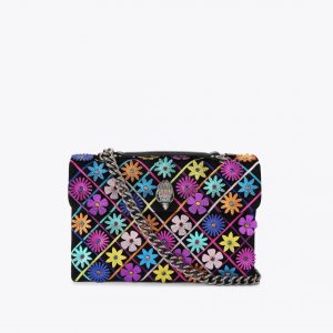Kurt Geiger Kensington Flowers Bag - Black Other