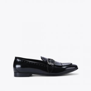 Kurt Geiger Albany Buckle Loafer - Black