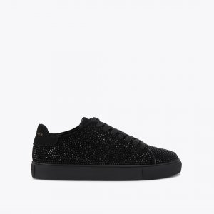 Kurt Geiger Lennon Crystal Sneaker - Black