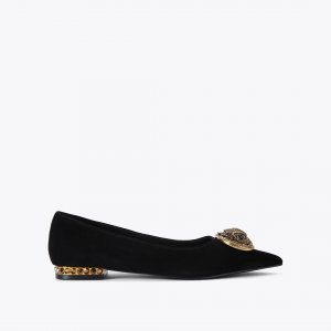 Kurt Geiger Chelsea Point Flat - Black