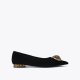 Kurt Geiger Chelsea Point Flat - Black