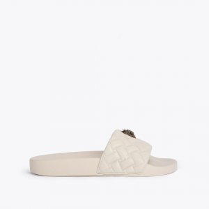 Kurt Geiger Meena Eagle Slide - Bone