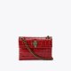 Kurt Geiger Mini Leather Kensington Bag - Red