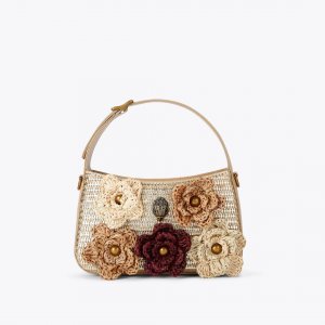 Kurt Geiger Mini Flower Bond Shoulder Bag - Beige Other