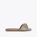Kurt Geiger Kensington Flat Sandal - Beige