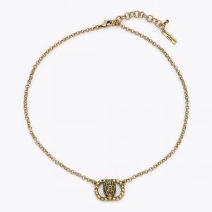 Kurt Geiger Small Chelsea Necklace - Gold