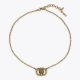 Kurt Geiger Small Chelsea Necklace - Gold