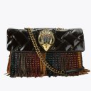 Kurt Geiger Macro Kensington Fringe Bag - Brown Other