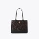 Kurt Geiger Small Recycled Square Shopper Bag - Dark Brown