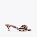Kurt Geiger Mayfair Mid Mule Heel - Pink Combination