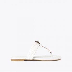 Kurt Geiger Kensington T-bar Sandal - White Other