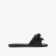 Kurt Geiger Kensington Bow Flat Sandal - Black