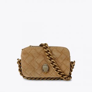 Kurt Geiger Small Kensington Camera Bag - Camel