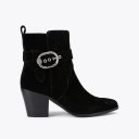 Kurt Geiger Mayfair Belt Ankle Boot - Black