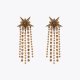 Kurt Geiger Large Star Earrings - Gold