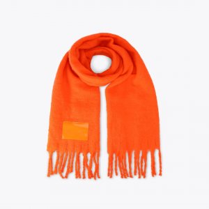 Kurt Geiger Yarndye Scarf - ORANGE