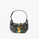 Kurt Geiger Small Chelsea Hobo Bag - Grey Mid Combination