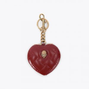 Kurt Geiger Kensington Heart Mirror - Red