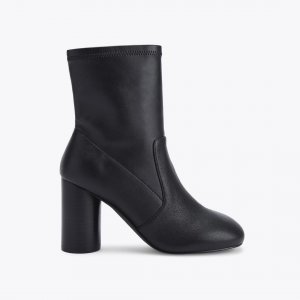 Kurt Geiger Langley Round Ankle Boot - Black