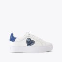 Kurt Geiger Lana Heart Sneaker - Denim