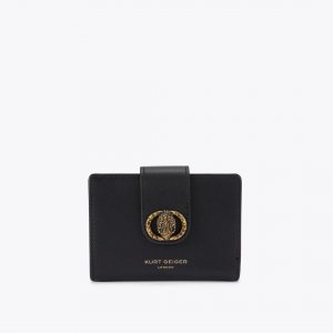 Kurt Geiger Chelsea Fold Wallet - BLACK