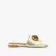 Kurt Geiger Chelsea Flat Sandal - Gold