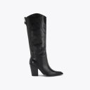 Kurt Geiger Billy Western Knee Boot - Black