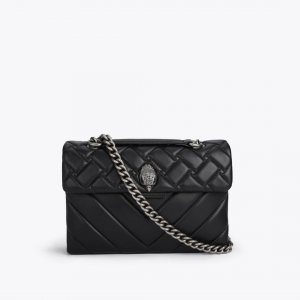 Kurt Geiger Leather Kensington Bag - Black Combination