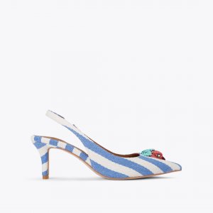 Kurt Geiger Belgravia Sling Back Heel - White Other