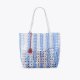 Kurt Geiger Beaded Kensington Shopper Bag - Blue Other