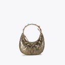 Kurt Geiger Small Octavia Moonbag - Bronze Combination