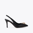 Kurt Geiger Belgravia High Sling Back Heel - Black