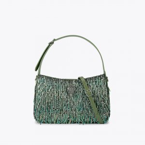 Kurt Geiger Bond Shoulder Bag - Dark Green