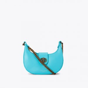 Kurt Geiger Small Chelsea Hobo Bag - Turquoise