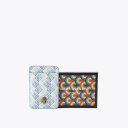 Kurt Geiger Phone Card Wallet - WHITE COMB