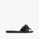 Kurt Geiger Kensington Bow Flat Sandal - Black Combination