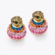 Kurt Geiger Pave Bubble Stud Earrings - Multi / Other