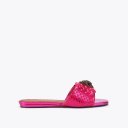 Kurt Geiger Kensington Flat Sandal - Fushia
