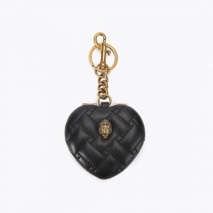 Kurt Geiger Kensington Heart Mirror - Black