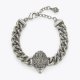 Kurt Geiger Xl Eagle Chunky Bracelet - Gunmetal