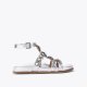 Kurt Geiger Octavia Gladiator Sandal - Silver