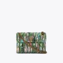 Kurt Geiger Mini Sequin Kensington Bag - Green Combination