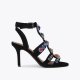 Kurt Geiger Octavia High Gladiator Heel - Black Combination