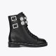 Kurt Geiger Stoop Combat Boot - Black